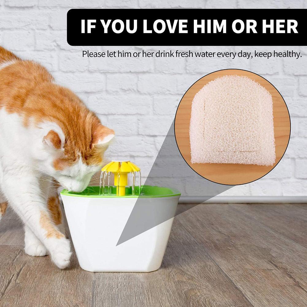 Water Dispenser Sponge Filters Household Portable Foam Filters Compatible For Pet Fountain Dispenser