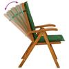 7 Piece Outdoor Dining Set 6 Seater Natural Solid Acacia Wood