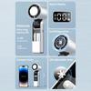 Handheld Turbo Fan 100-Speed Adjustable Lightweight Rechargeable Portable High Speed Low Noise Mini Fan with LED Display
