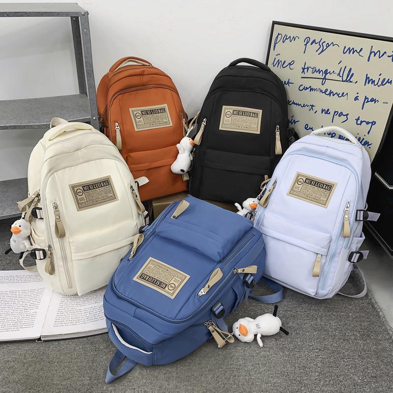 Versatile, Large-capacity Backpack for Boys, Girls, and Students At All School Levels; Lightweight and Ideal for Carrying Computers and Books.