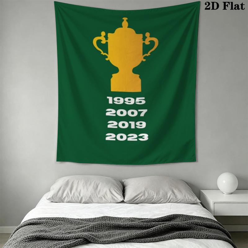 Springboks Rugby Wall Tapestry Aesthetic Wall Hanging Printed Fabric Blanket Decorative Tapestries for Bedroom Living Room Home Decor