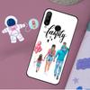 Мама Папа Сын Дочь Девочка Для Huawei Nova 10 9 SE 11 Pro Y60 Y70 Y90 Y61 Y91 Y72 Y73 12i 11i 8i P20 P30 P40 Lite Чехол