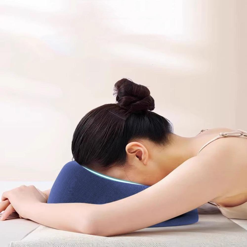 Breathable Lying Down Pillow Memory Foam Face Rest Pillow New Desk Nap Cushion Home Office