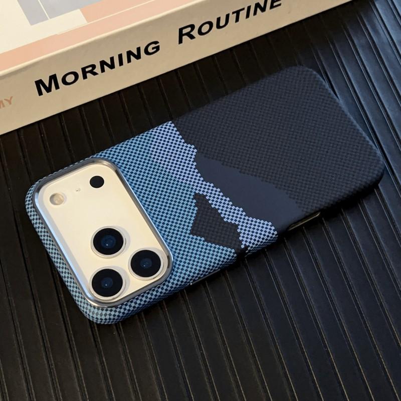 Чехол для iPhone 17 PROMAX Mountain River Kevlar с магнитом, подходит для Apple 16PM, Премиальный защитный чехол