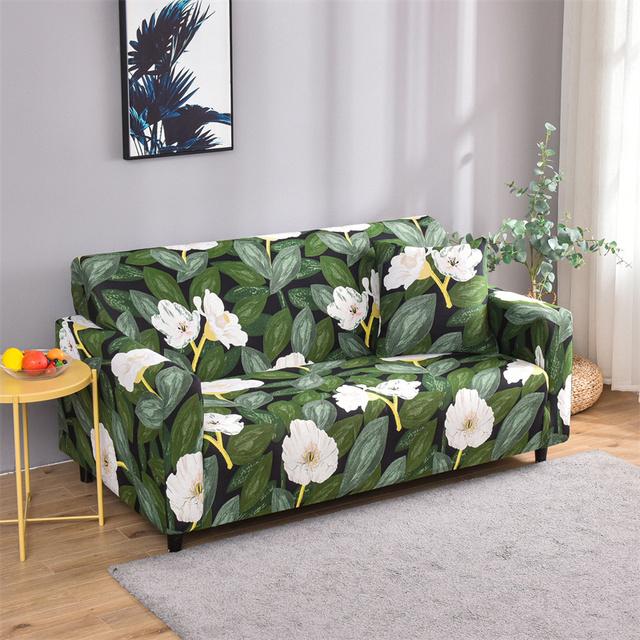 Чехол для дивана с геометрическим узором, эластичный спандекс, L-образные чехлы для диванов, шезлонг, чехлы для дивана, защитный чехол для мебели