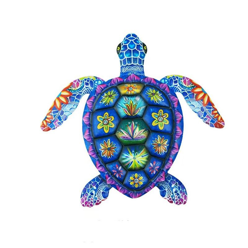 Metal Turtle Wall Decor 3D Sea Turtle Wall Art Sculpture for Garden Fence Patio Yard Lawn Bedroom Living Room Home Decoration