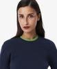 LACOSTE Women'S Light Cotton Crew Neck Sweater Af4145-56G 166