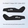 Car Door Anti Kick Pad for Tesla Model Y Juniper 2025 Door Panel Protective Pad Seat Side Kick Mat Anti Stepping Pad Accessories
