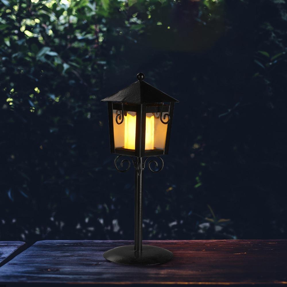Hollow-Out Design Decorative Candlestick Holder Black Creative Candle Cup Dining Room Decor