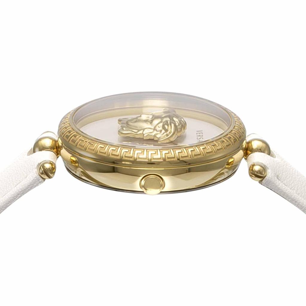 Часы PALAZZO EMPIRE Белый циферблат Кварцевые повседневные водонепроницаемые сапфировое стекло 34 мм VECQ00218 Белый [Versace] Женские [Товар]