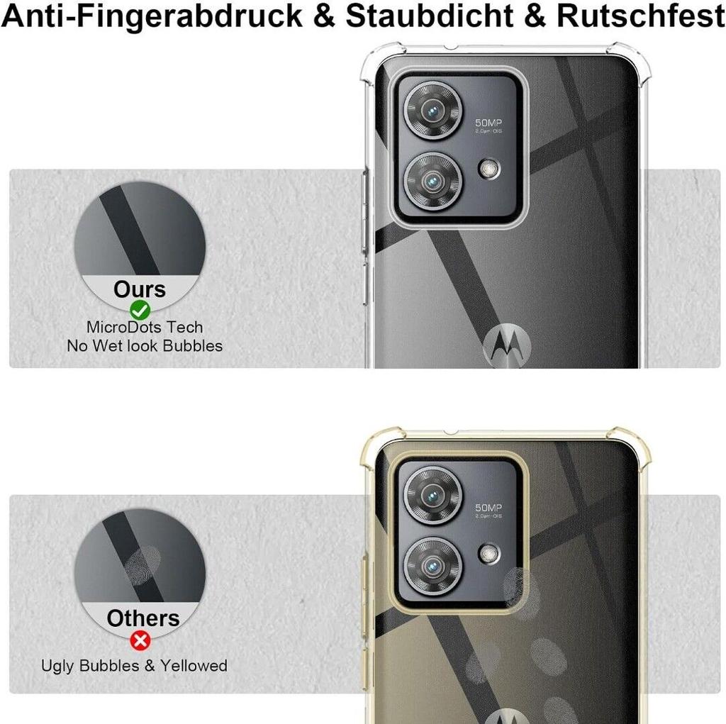 Противоударный чехол из ТПУ с подушкой безопасности для Motorola Moto Edge 40 Neo, защитный чехол, чехол Fundas Coque