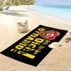 Dynamo Dresden Print Beach Towel, Large Soft Quick Dry Towel for Beach Camping Swimming