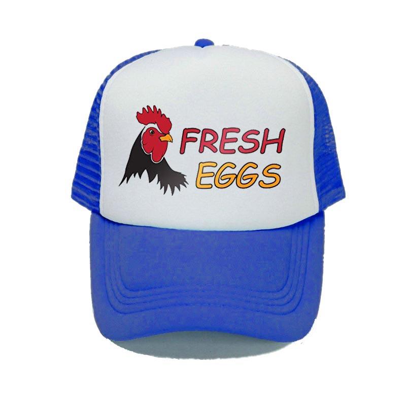 Кепка Snapback для свежих яиц, органическая фермерская яичная шляпа дальнобойщика, регулируемая солнцезащитная шляпа для фермеров и куриц, YY320