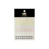 Adhesive Bow Nail Stickers: Gold, Silver, Red, Black & White Embossed Designs