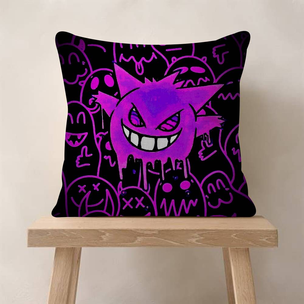 Pillowcases Home Bedding Decorative Pillow Cover Wedding Super Soft Pillow Case Cartoon Anime GGengar cool