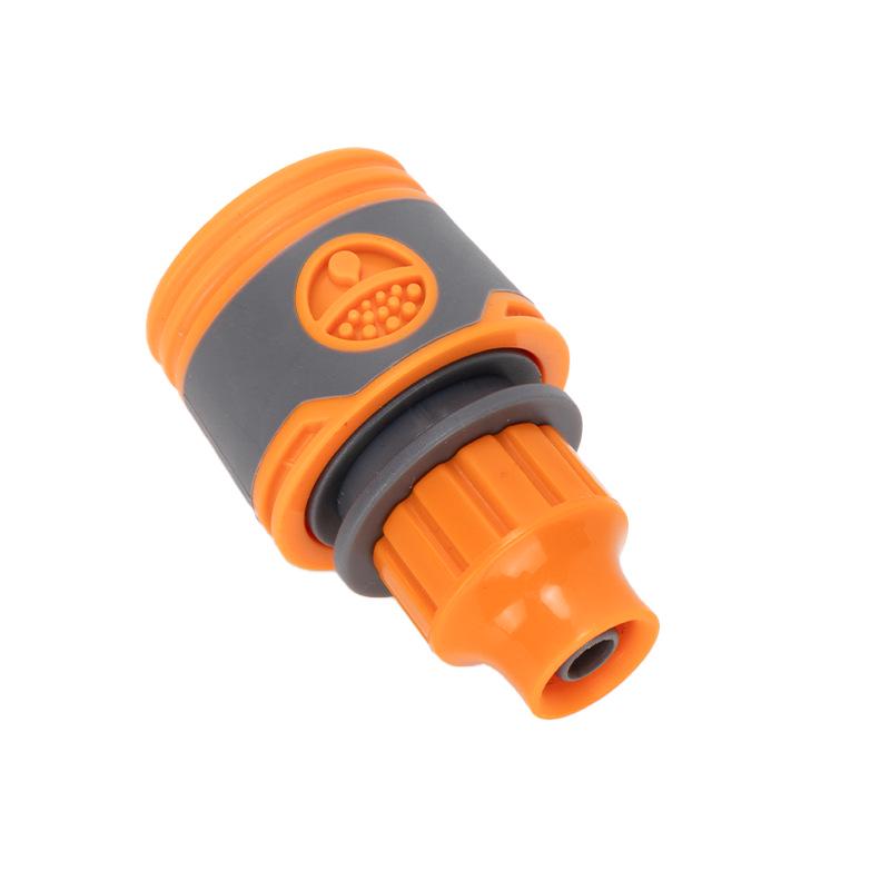 1" Hose To Faucet Quick Connector for Car Wash - Compatible with 2, 3, 4, 6 Point Soft Hoses/Water Guns