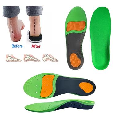 Ортопедические стельки Стельки для поддержки свода стопы для мужчин и женщин Регулируемые режущие амортизирующие стельки Боль в пятке Подошвенный фасциит