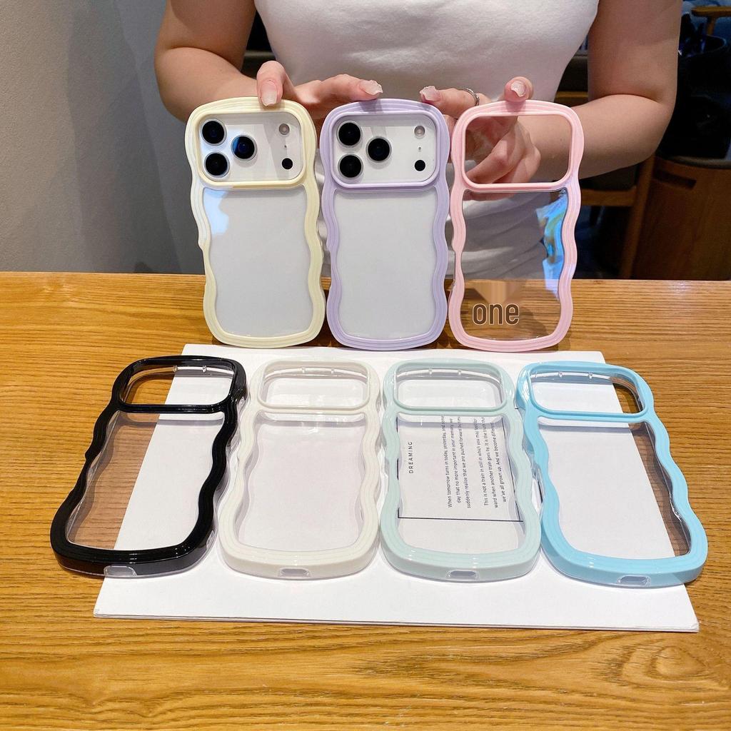 Прозрачный чехол-книжка 2-в-1 для iPhone 13-16 Pro Max