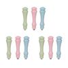 9 Pcs Sealing Handle Screw Connection Ergonomic Design Compact Glossy Hand Feel Removable Sealing Stamp Handle Replacement