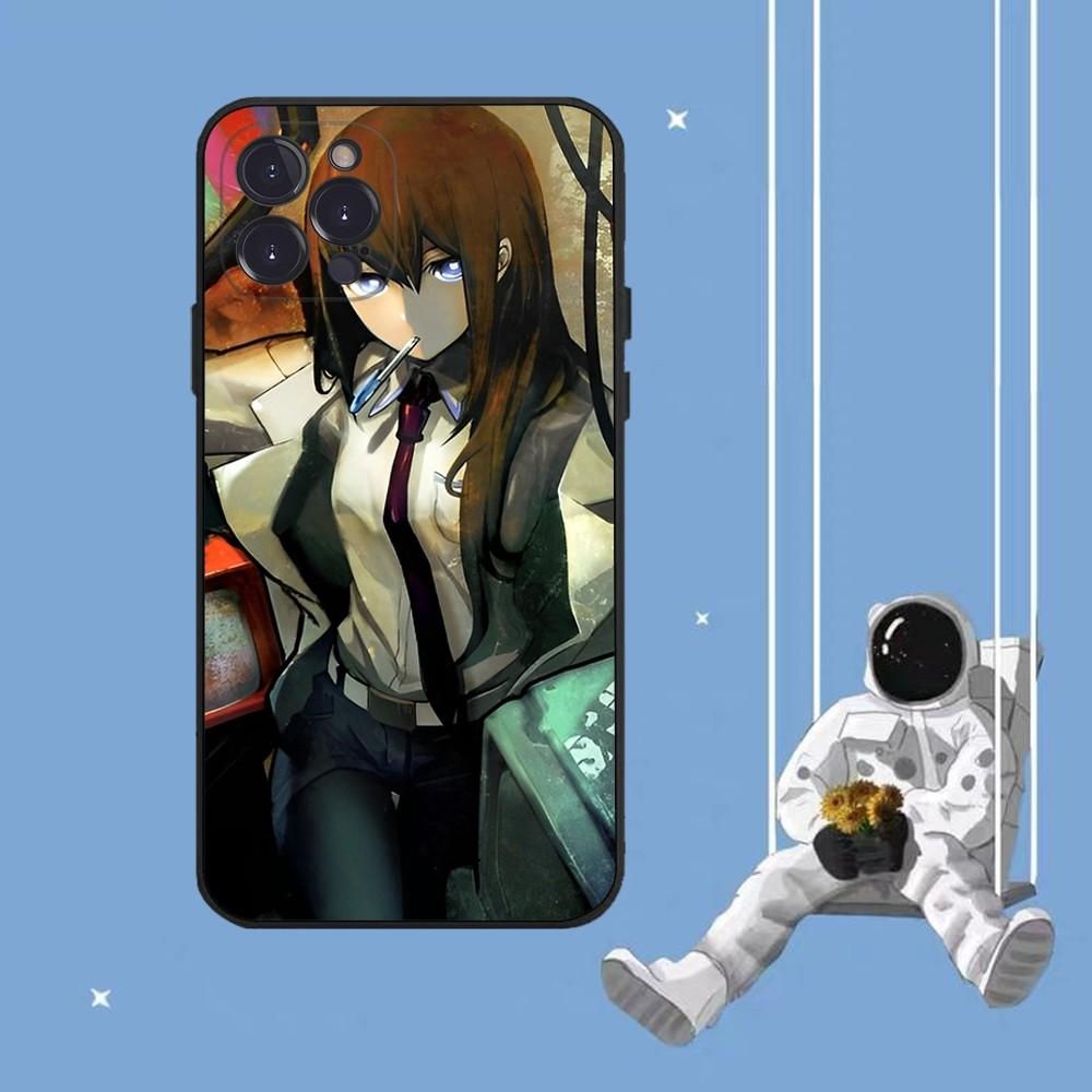 Steins Gate Phone Case For iPhone 14 11 12 13 Mini Pro XS Max Cover 6 7 8 Plus X XR SE 2020 Funda Shell