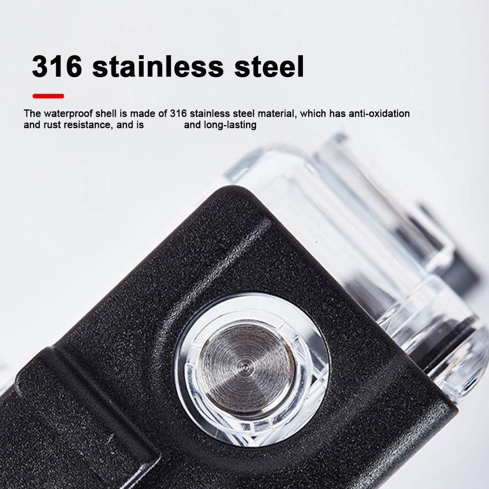 Для DJI OSMO Action 3/4/5 pro 60M водонепроницаемый чехол для дайвинга и съемок защитный чехол для плавания Ho A1H2