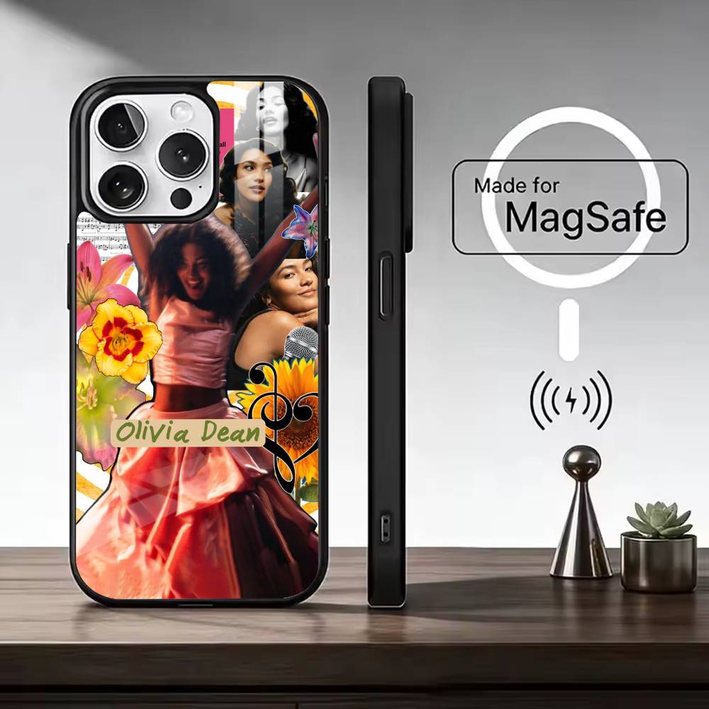 Британская певица О-Оливия Дин Чехол для телефона Для iPhone17,16,15,14,13,12,11 Plus,Pro Магнитный Для Magsafe Беспроводная зарядка