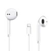 Compatible Wired Earphones for iPhone 11/12/13/14 Pro Max Flat Head (Non-Bluetooth)