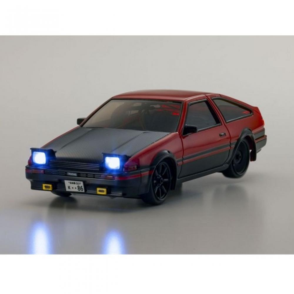 Kyosho Радиоуправляемый Toyota Sprinter Trueno Ae86 Красно-черный