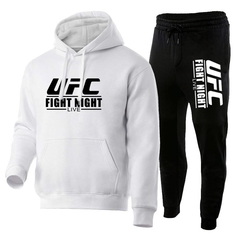 Unisex Hooded Sweatshirt Set With Letter Print Thickened Cotton Blend Loose Fit Winter Casual Sportwear