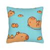 Kawaii Capybara  Pillow Case  Design Pillow Cover Novelty Pillowcases For Living Room Chair