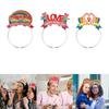 6 Pieces Love Wins Gay Lesbian Bi Trans Headwear Pride Month Love-is-Love Headband Party Costume Stall Pedlar Supply