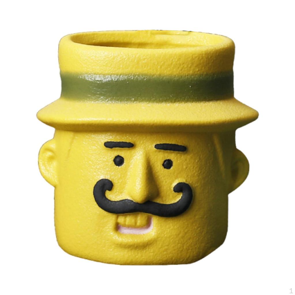 Керамический цветочный горшок, забавный мультяшный цветочный горшок, современное милое кашпо для балкона