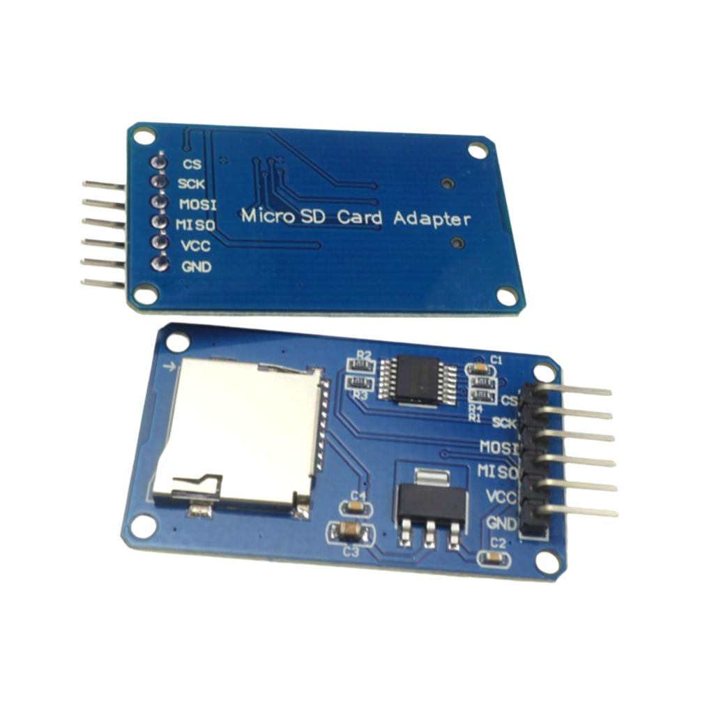 Модуль Micro SD TF-карты SPI Преобразователь уровня 5V/3.3V Плата расширения памяти Memory Shield для Arduino D1 Mini DIY
