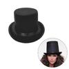 Stage Performances Flat Top Hat HippiesCap Fedoras Hat DanceParty Hat Headwear