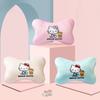 Подушка для шеи в машину Hello Kitty Мультяшная подушка-подголовник для автомобиля Автоаксессуары Салон Женская Кавайная Подушка на сиденье