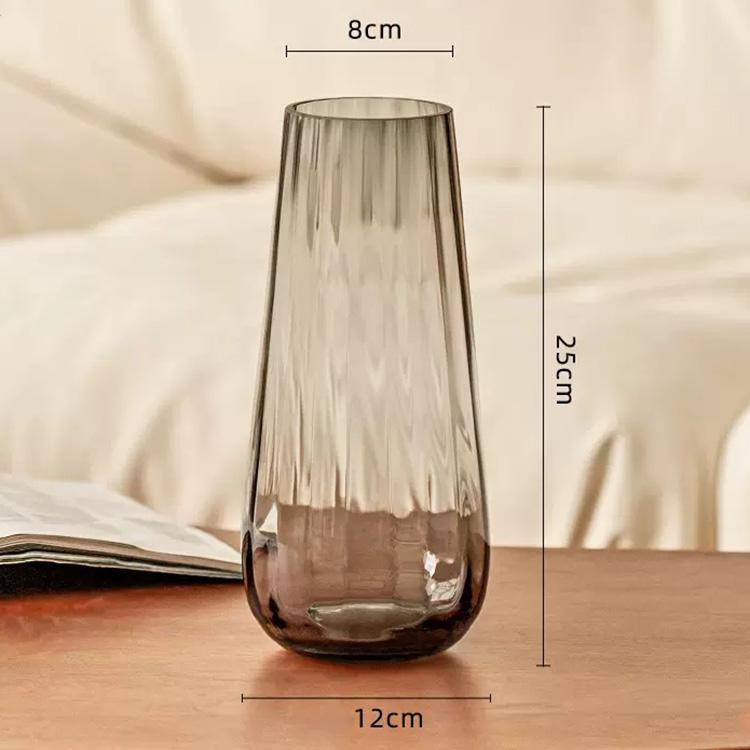 Ваза Стеклянная ваза Украшение дома Украшения Цветочная композиция Ваза для цветов