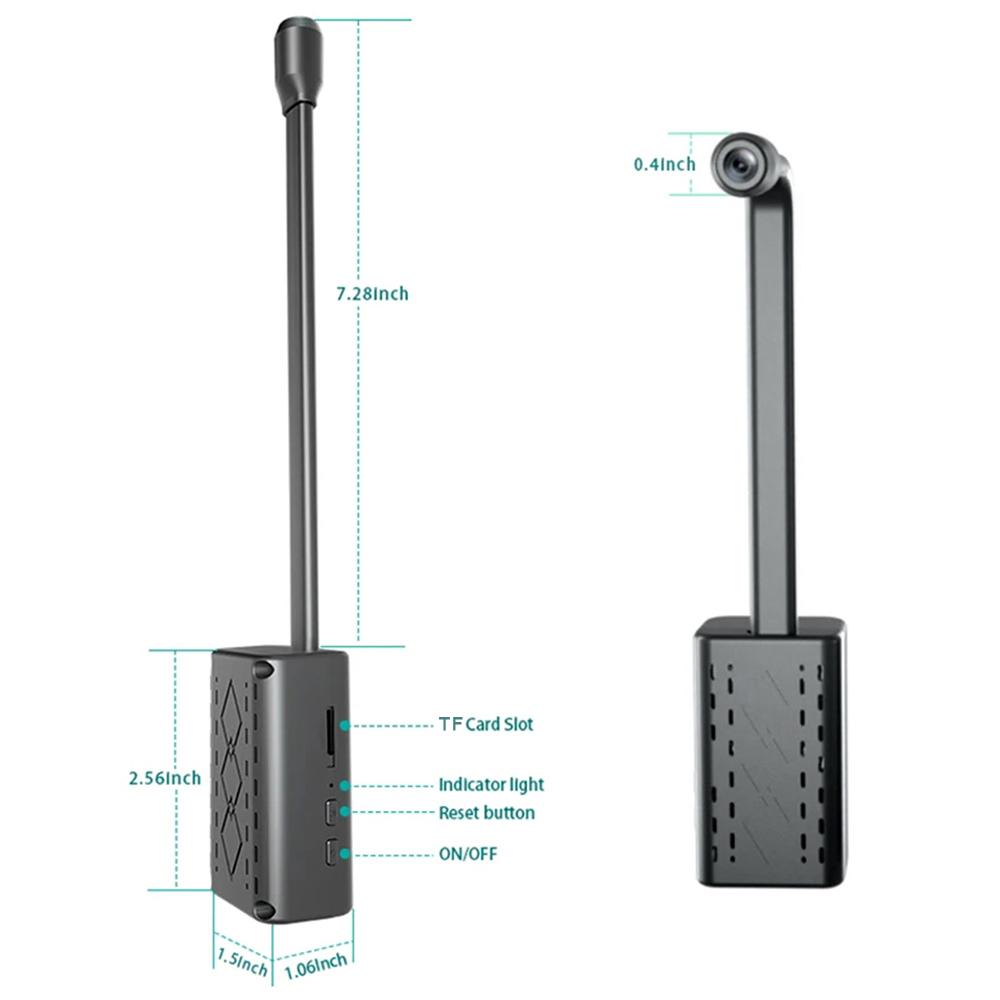 HD 1080P Mini Camera Motion Detection WiFi Camera Video Recorder Indoor Home Security Surveillance Camcorder Support Remote View