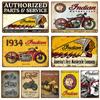 Индия Moto For The Garage Plaque Metal Sign Vintage Wall Poster Vintage Retro Room Home Industrial Hanging Decor Art Tin Sign