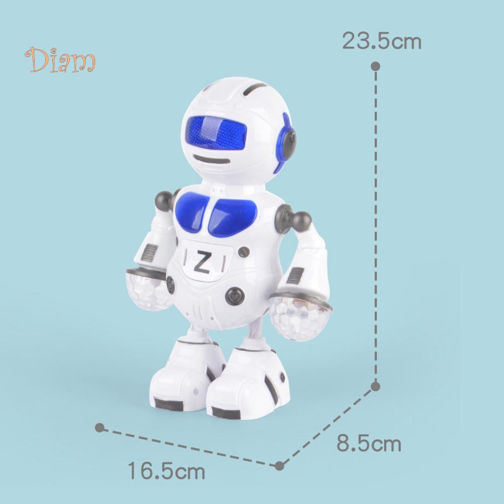 Электронный космический медвежонок, мигающий музыкальный робот, интерактивный детский игрушечный подарок для мальчиков