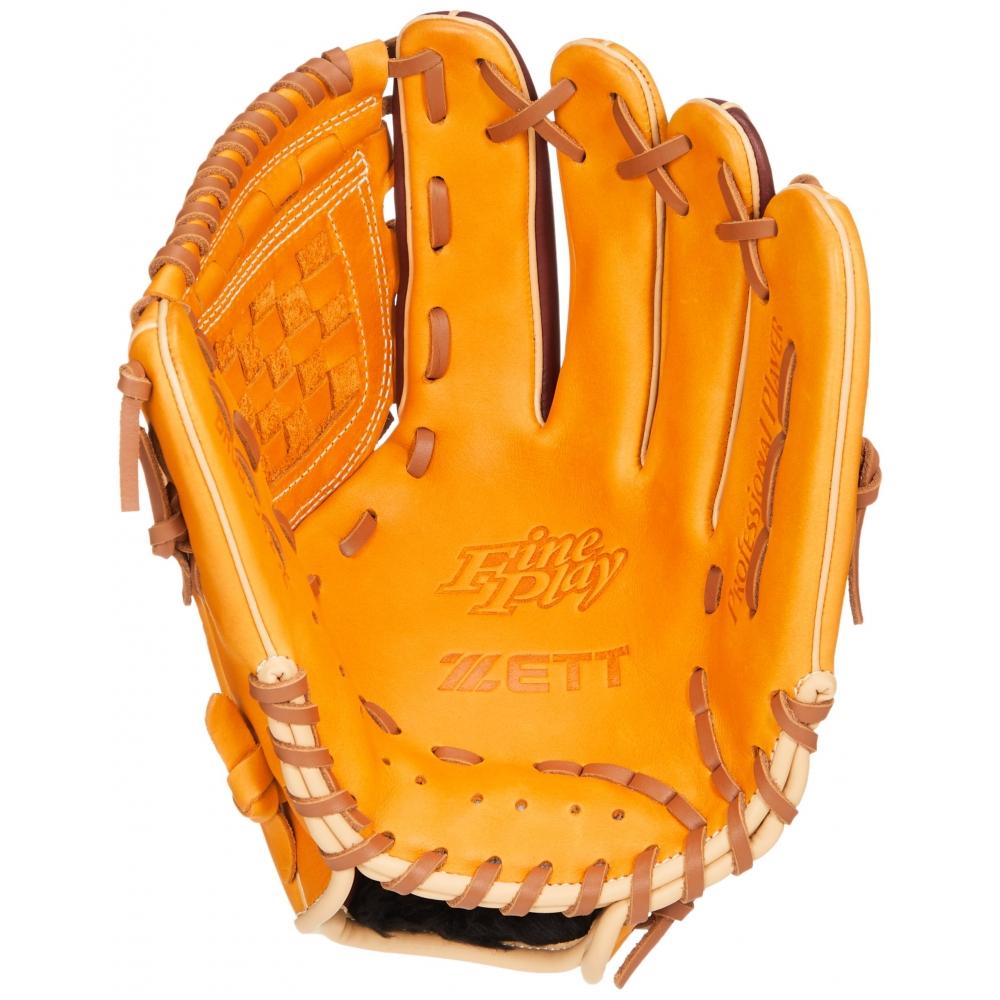 [Amazon.co.jp Limited] Мягкие бейсбольные перчатки ZETT (Перчатка) Fine Play All-Round Oak Brown x Pastel Brown для правостороннего крепления BRGB35420Z