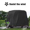 Dustproof Golf Cart Rain Cover 210T Golf Cart Protective Cover  Protect Whole Golf Cart