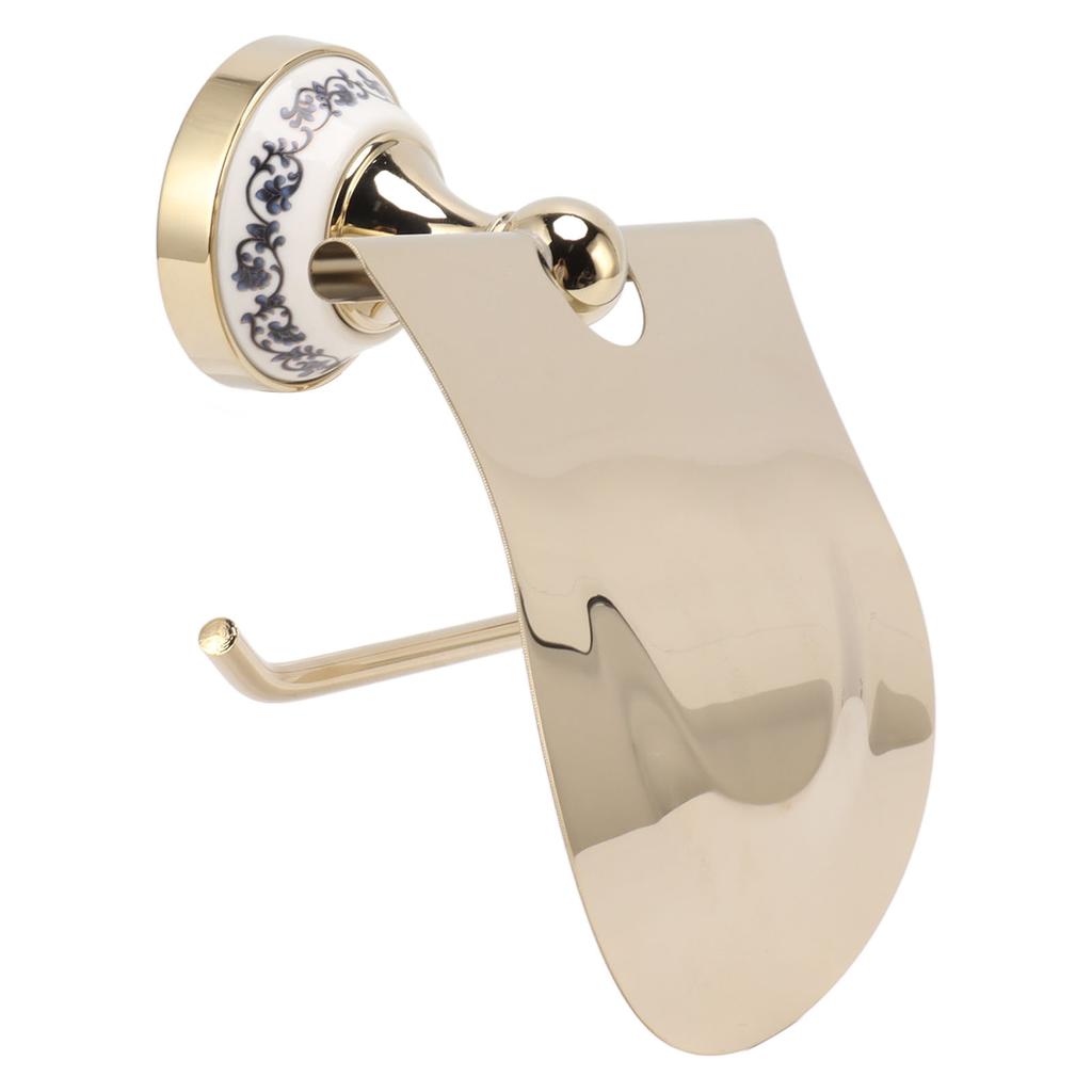 Держатель для туалетной бумаги, золотой, винтажный, изысканный, из нержавеющей стали, вешалка для рулонов салфеток для ванной комнаты и кухни