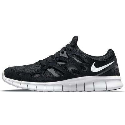 Кроссовки Free Run 2 Black White Мужские Темно-Серые 537732-004