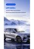 Черный виниловый Оксфордский автомобильный солнцезащитный козырек Полностью затемняющий Защита лобового стекла