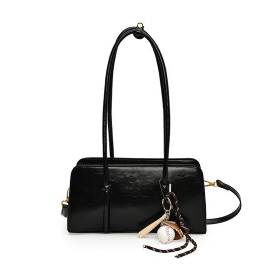 Женская сумка из искусственной кожи, сумка через плечо для поездок на работу, маленькая сумочка, милая сумка-хобо, сумка-тоут подмышку для ежедневных дел, путешествий, шопинга