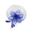 Church Kentuck-y Derby Pearl Mesh Flower Feather Fascinator Hat  for Women