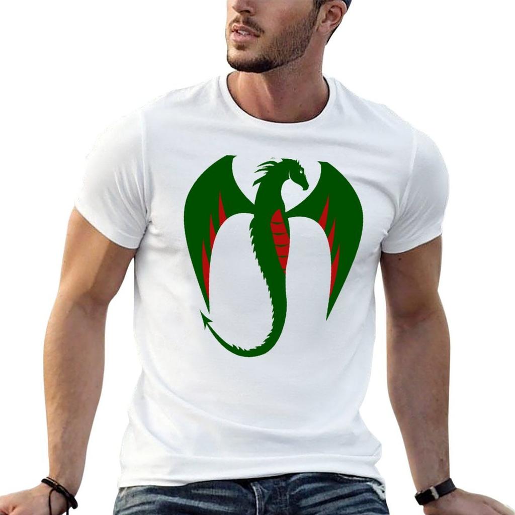 The Dragon From The Flagon Tshirt Christmas Casual Short Sleeve Top
