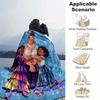 1pc Encanto Printing Blanket - Soft, All-Season Throw for Office Blanket,  | Personalized Gift with Adorable Cartoon Design