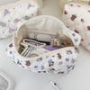 Cute Cartoon Print Women'S Cosmetic Bag Portable Ladies Makeup Case Travel Storage Bags Casual Female Clutch Purse