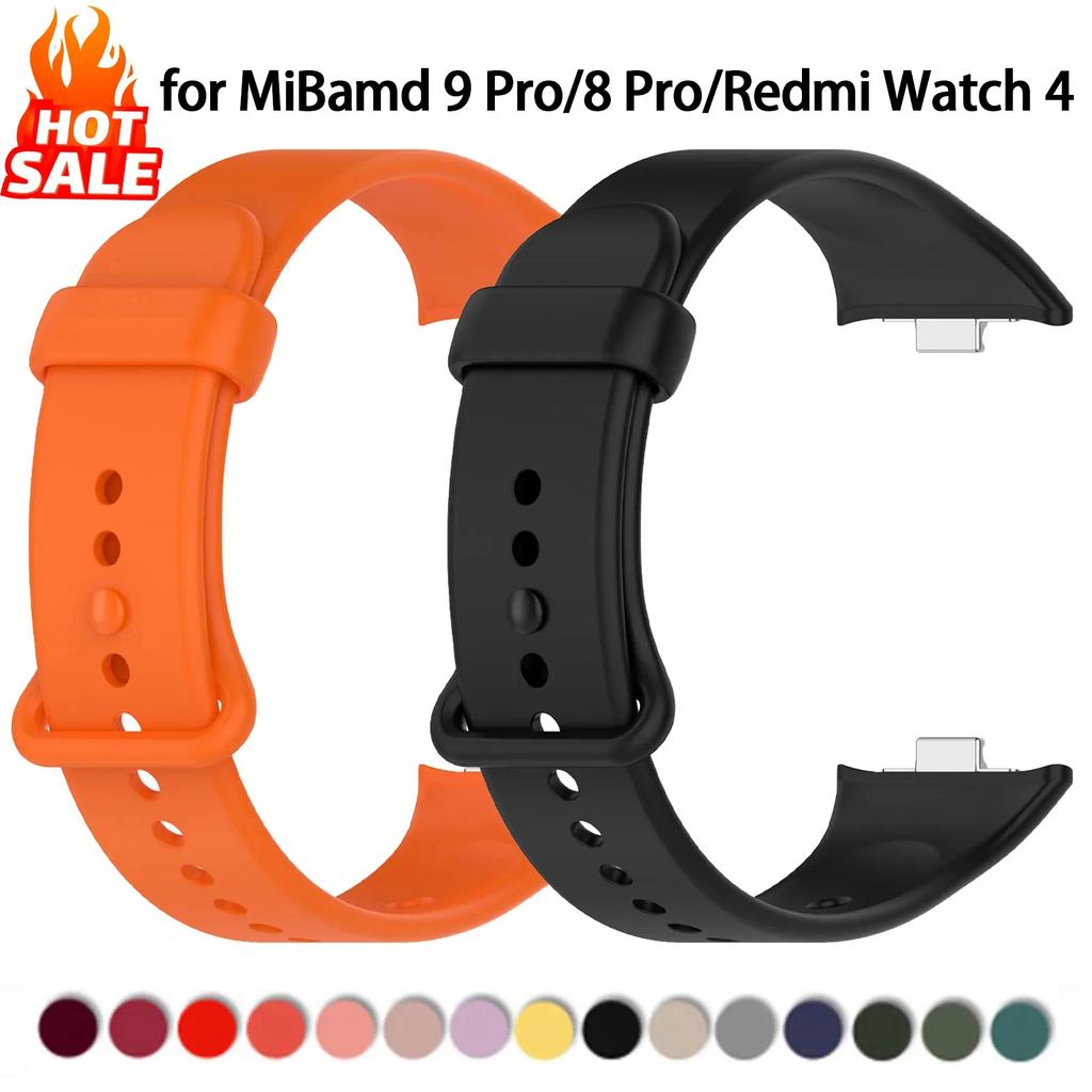 Ремешок для Xiaomi Mi Band 8 Pro Браслет Умные часы Ремешок для часов Для Redmi Watch 4 Запасные аксессуары Ремешок для Xiaomi Band 9Pro